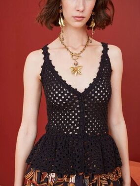 Ulla Johnson Estella Crochet Top
